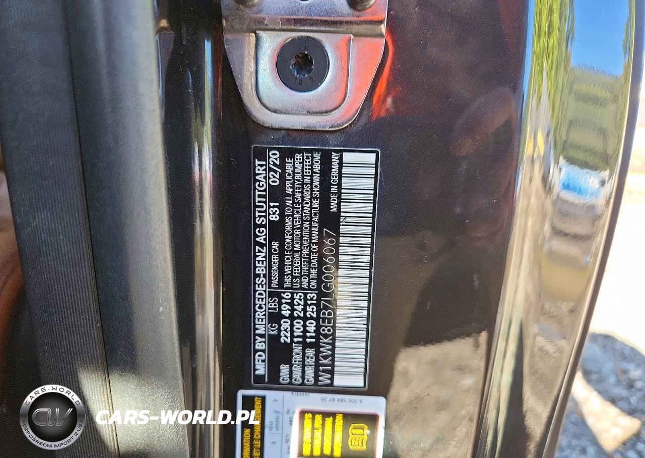 2020 Mercedes-Benz C 300 4Matic VIN:W1KWK8EB7LG006067 - 12