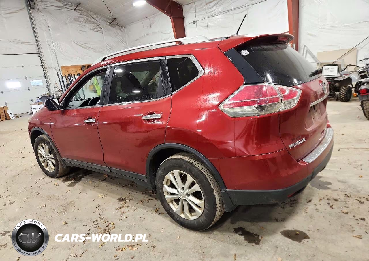 2015 Nissan Rogue Sv VIN:5N1AT2MV8FC818320 - 2