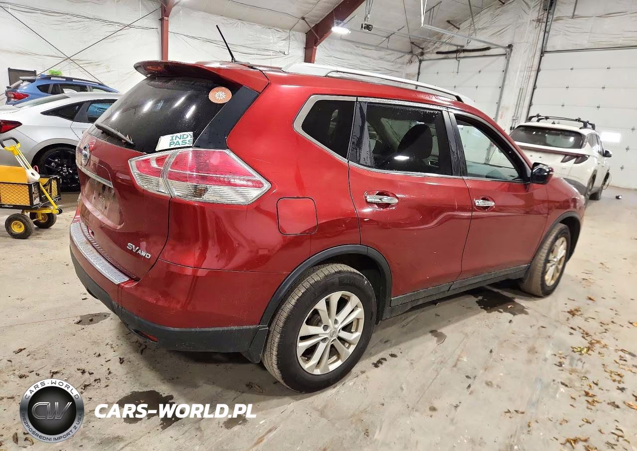 2015 Nissan Rogue Sv VIN:5N1AT2MV8FC818320 - 3
