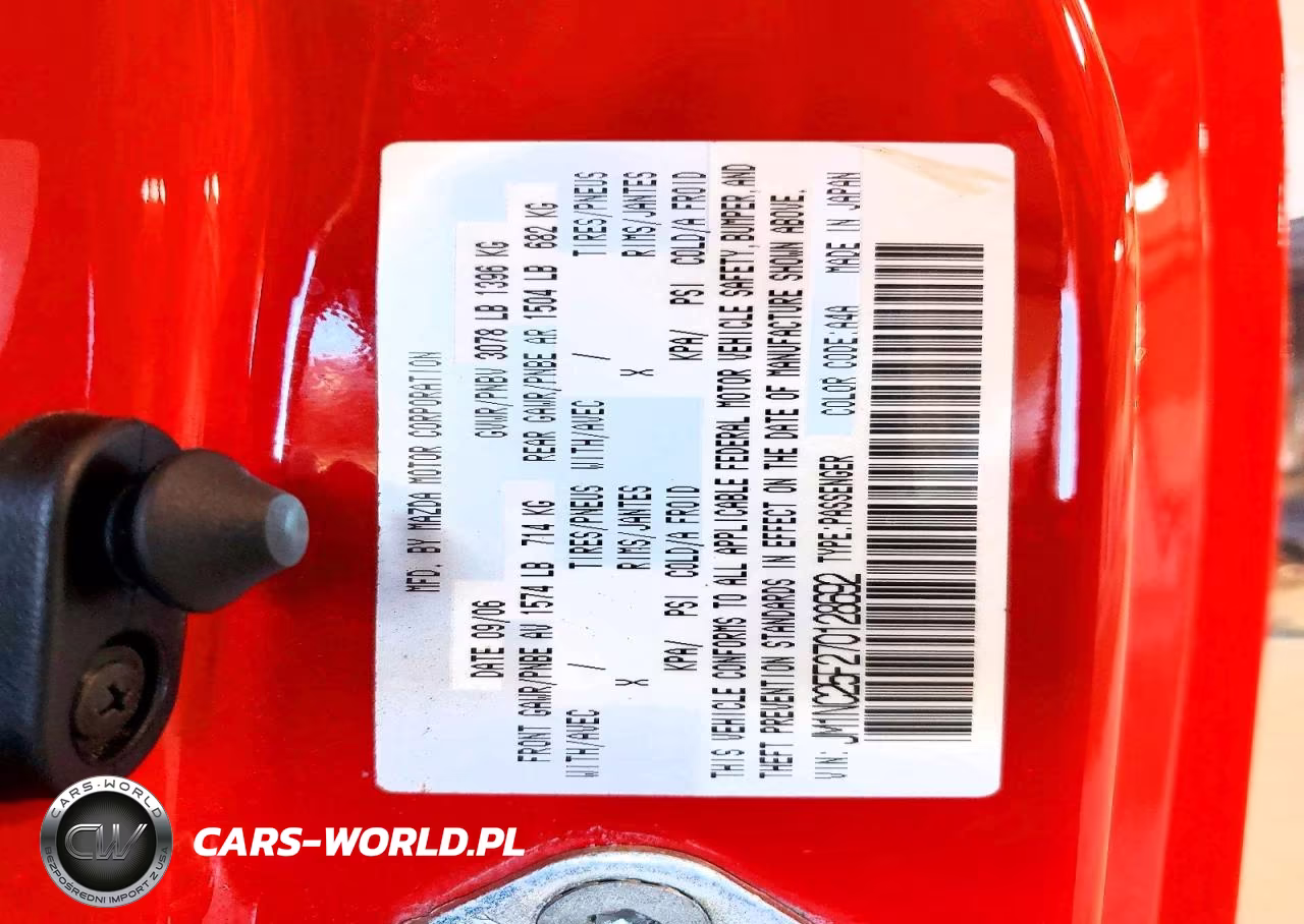 2007 Mazda Mx-5 Miata VIN:JM1NC25F270128692 - 12