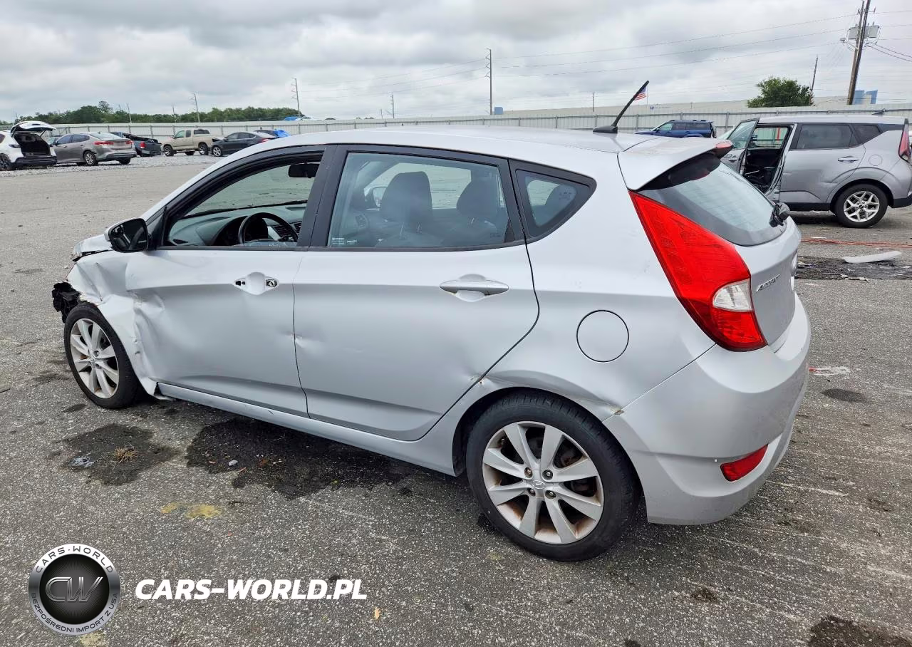 2014 Hyundai Accent Se VIN:KMHCU5AE0EU183159 - 2
