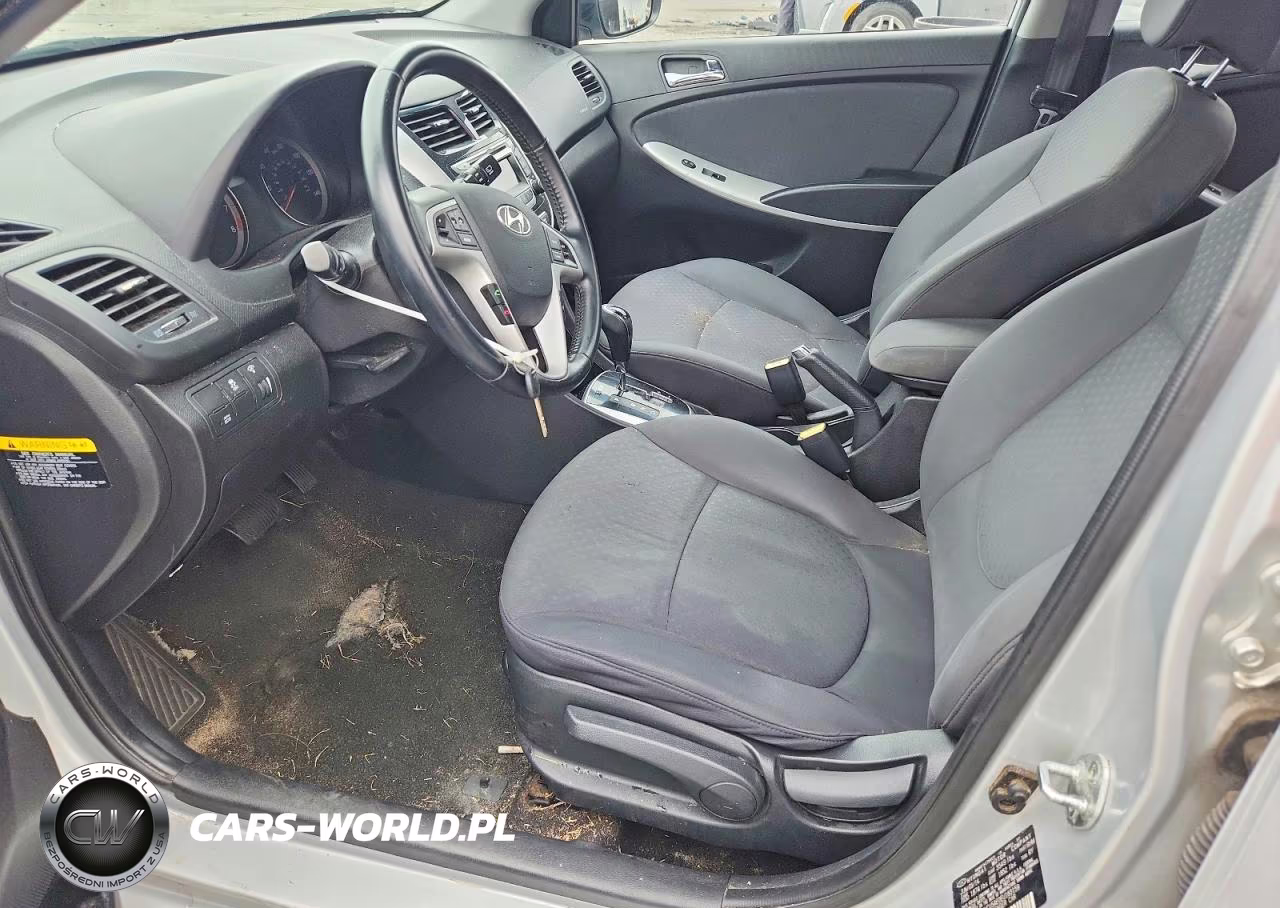 2014 Hyundai Accent Se VIN:KMHCU5AE0EU183159 - 7