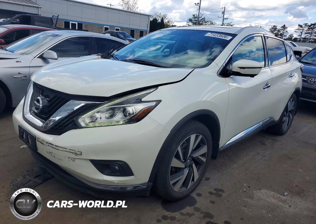 2017 Nissan Murano Platinum VIN:5N1AZ2MH1HN187023 - 1