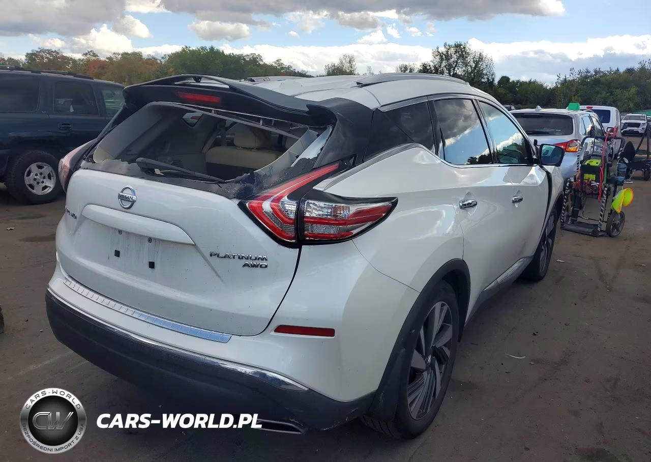 2017 Nissan Murano Platinum VIN:5N1AZ2MH1HN187023 - 3