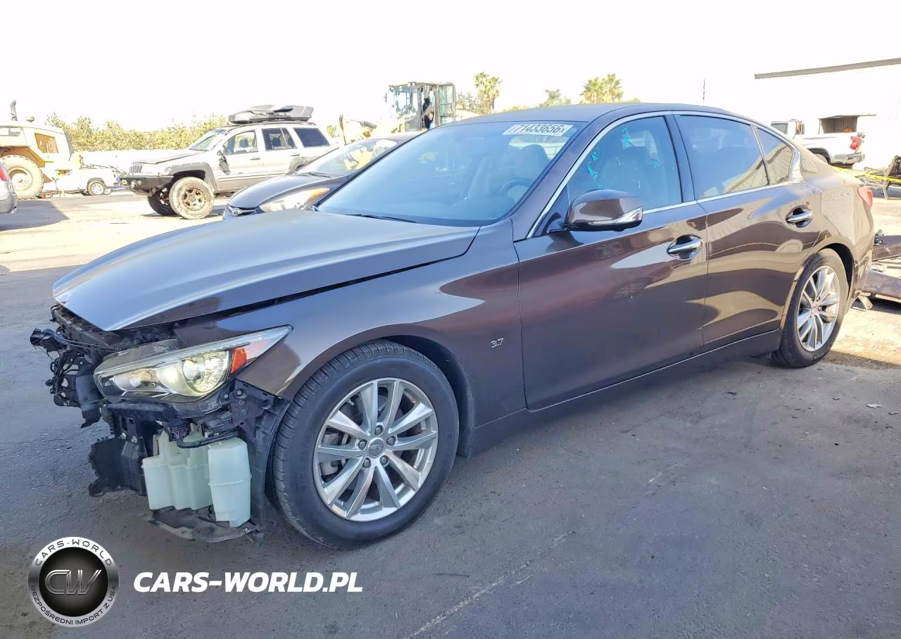2014 Infiniti Q50 Premium VIN:JN1BV7AP3EM691977 - 1