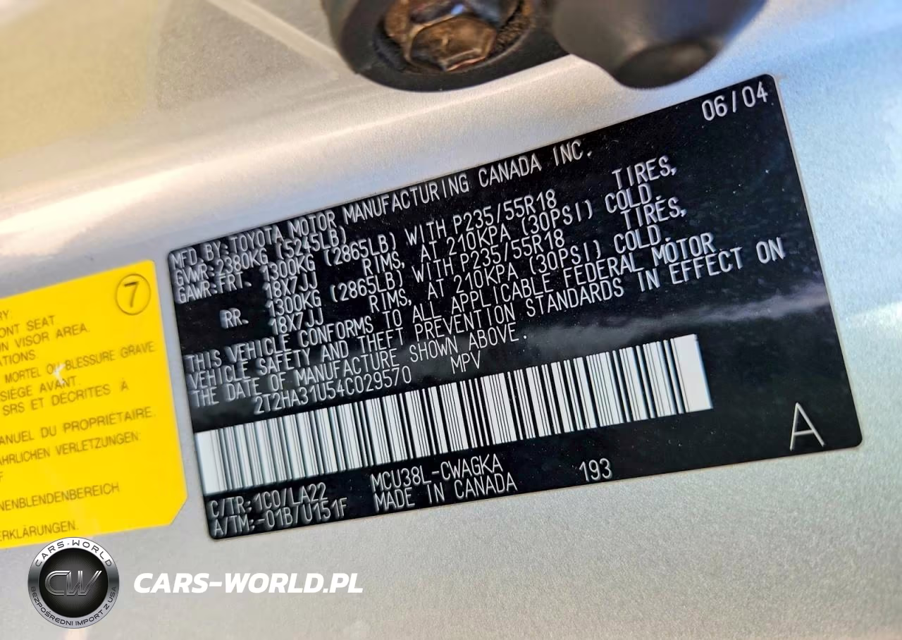 2004 Lexus Rx 330 VIN:2T2HA31U54C029570 - 13