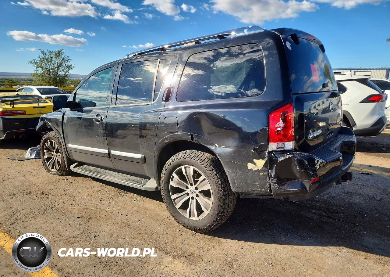 2015 Nissan Armada Sl VIN:5N1BA0ND5FN613594 - 2
