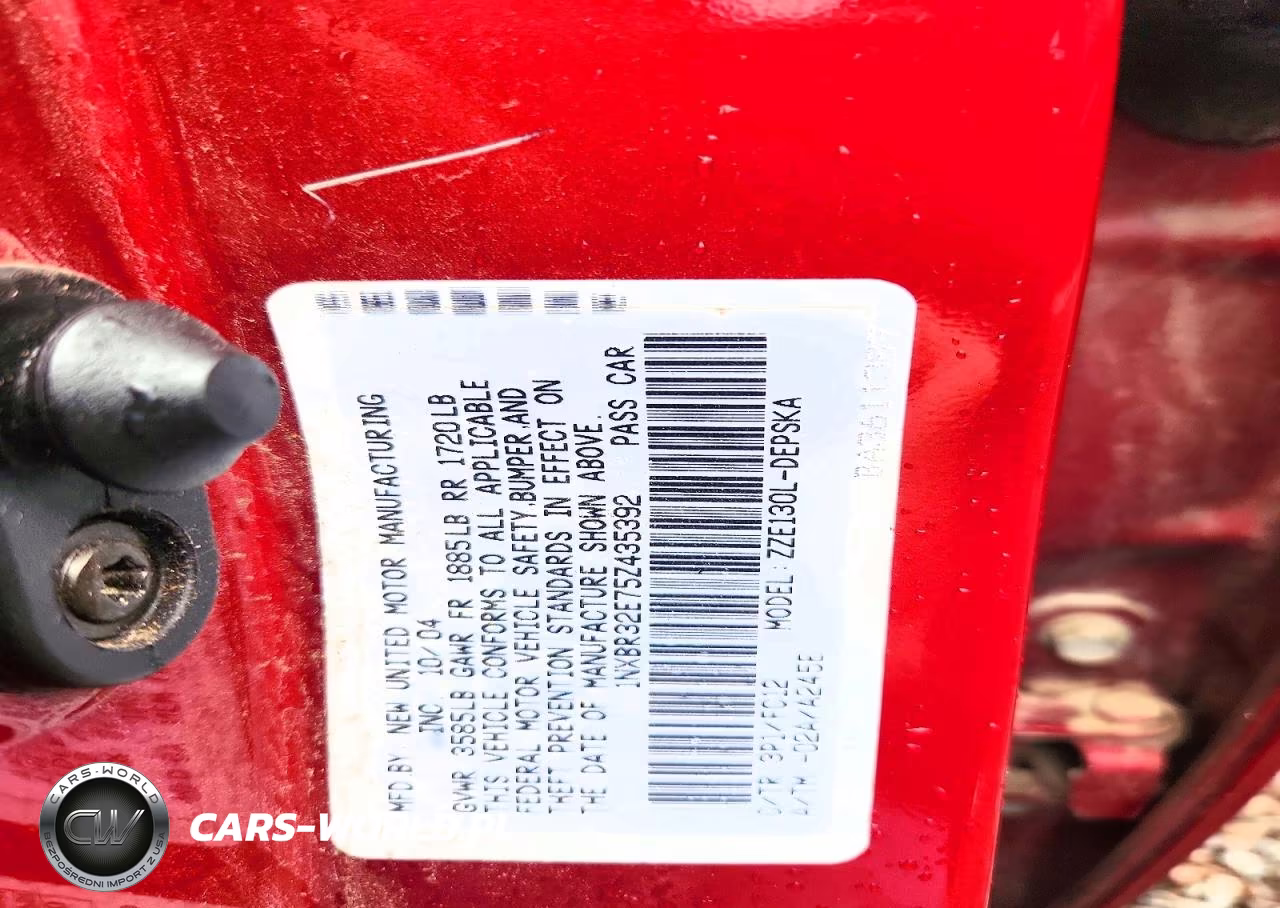 2005 Toyota Corolla S VIN:1NXBR32E75Z435392 - 12