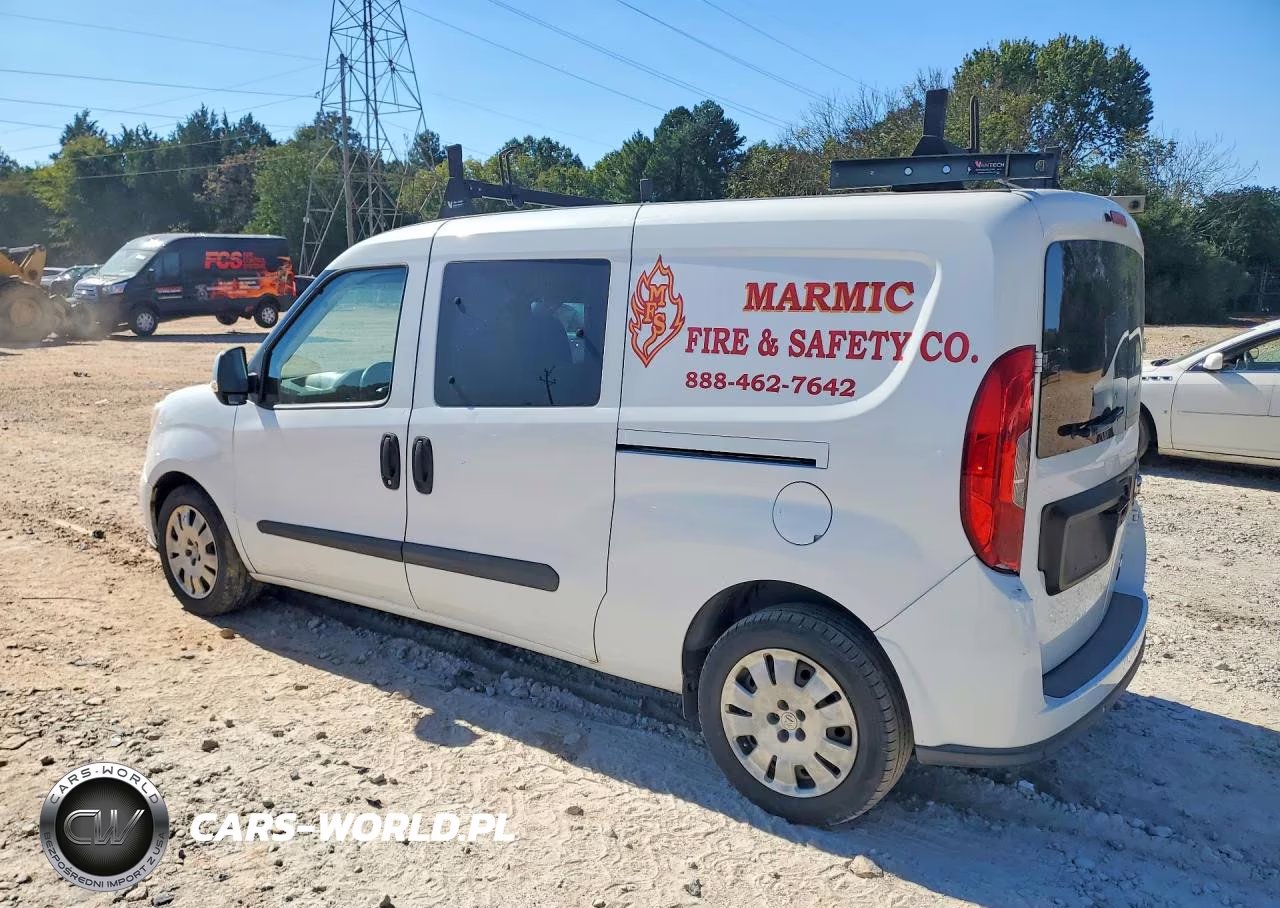 2016 Ram Promaster City Slt VIN:ZFBERFBT2G6B13502 - 2