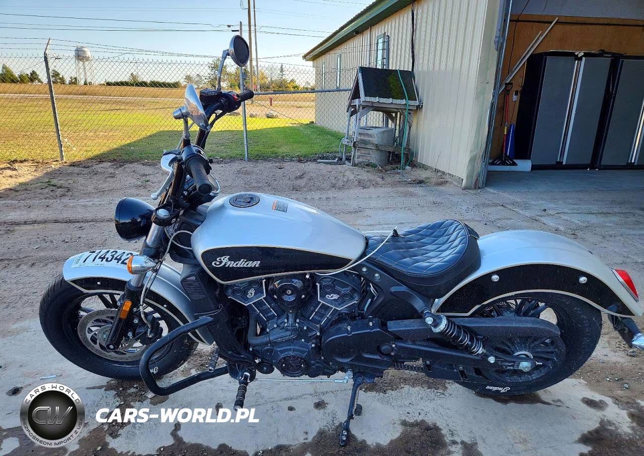 2017 Indian Motorcycle Co. Scout Sixty VIN:56KMSA117H3122075 - 3