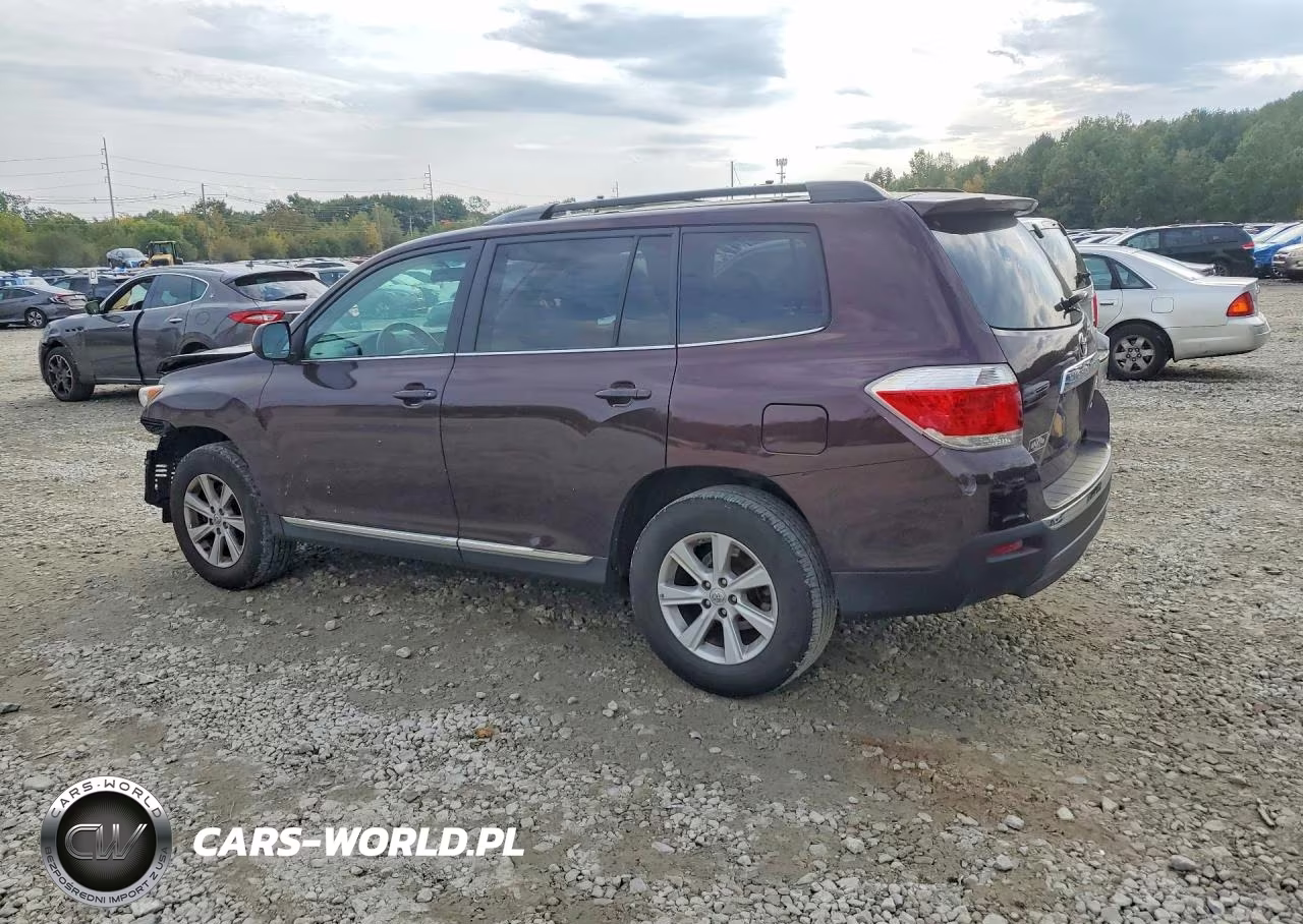 2013 Toyota Highlander Plus VIN:5TDBK3EH3DS268529 - 2