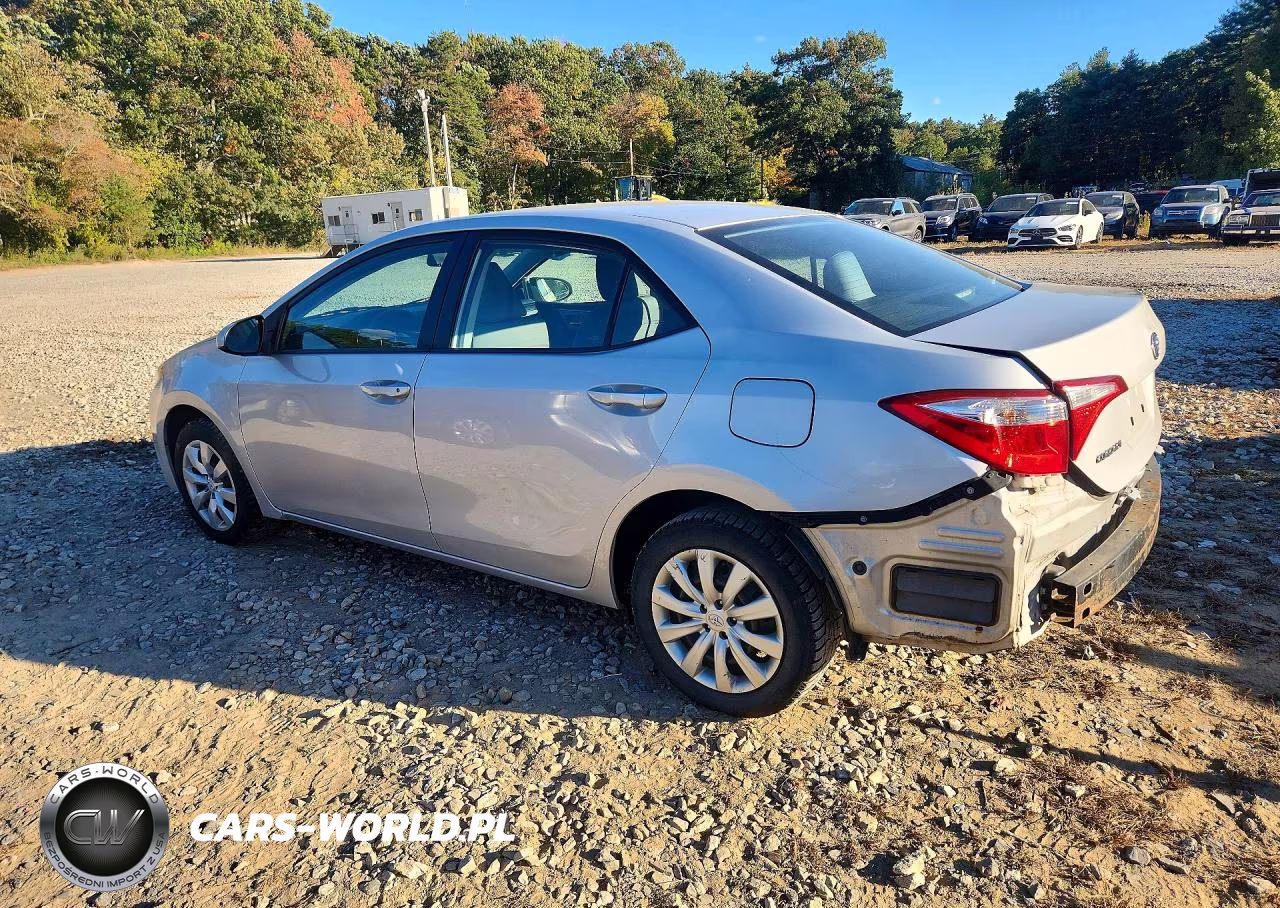2015 Toyota Corolla Le VIN:2T1BURHE5FC399245 - 2