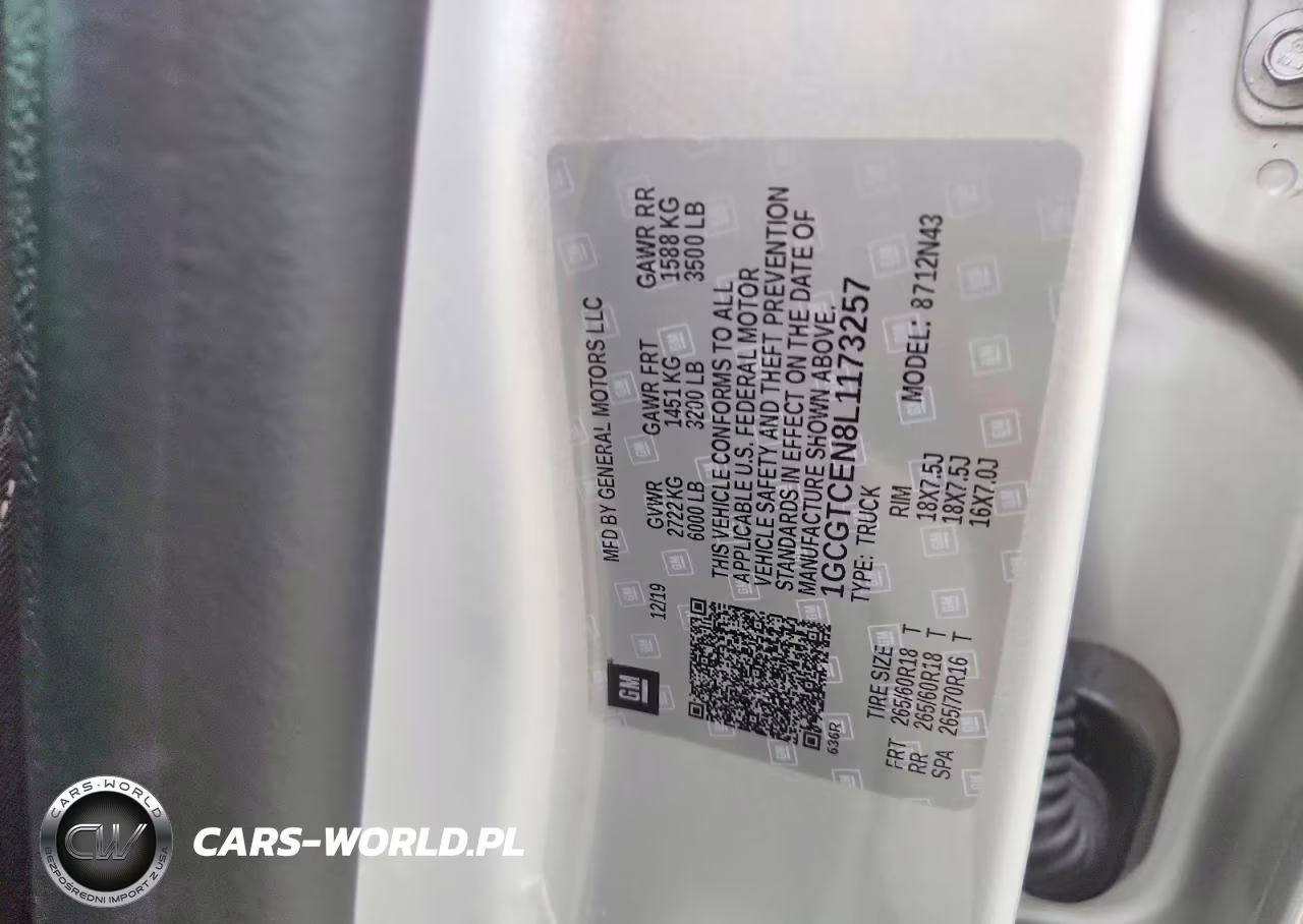2020 Chevrolet Colorado Lt VIN:1GCGTCEN8L1173257 - 12