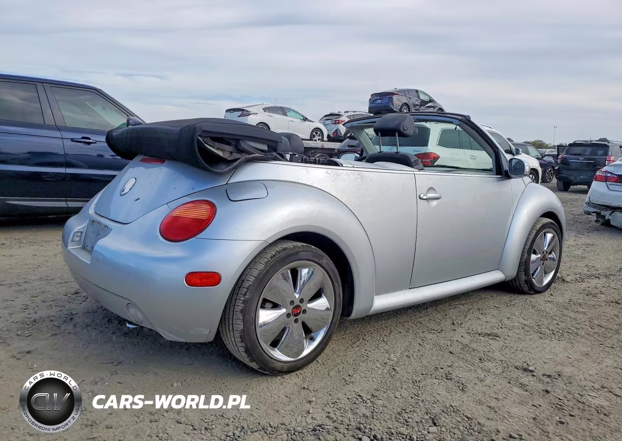 2007 Volkswagen Beetle Convertible VIN:3VWCK21Y23M310463 - 3