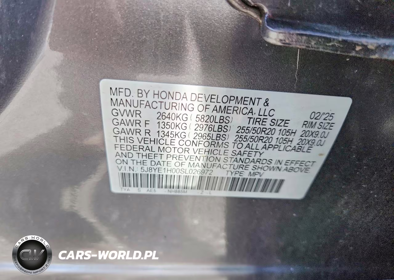2025 Acura Mdx A-Spec VIN:5J8YE1H00SL026972 - 13