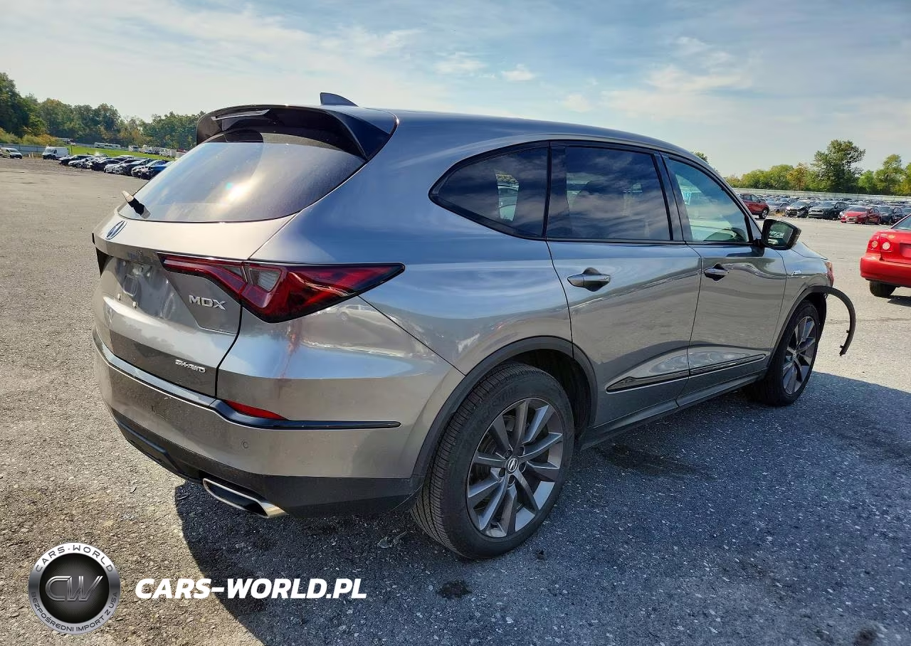 2025 Acura Mdx A-Spec VIN:5J8YE1H00SL026972 - 3