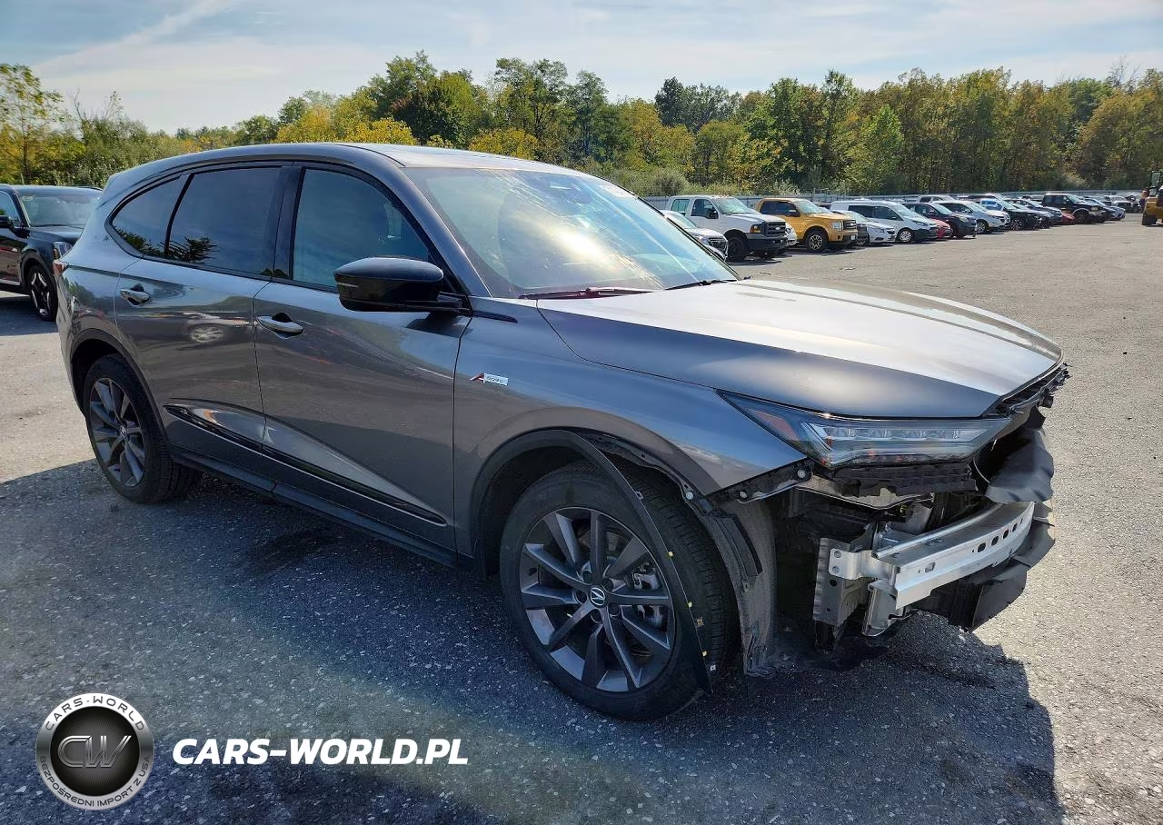 2025 Acura Mdx A-Spec VIN:5J8YE1H00SL026972 - 4