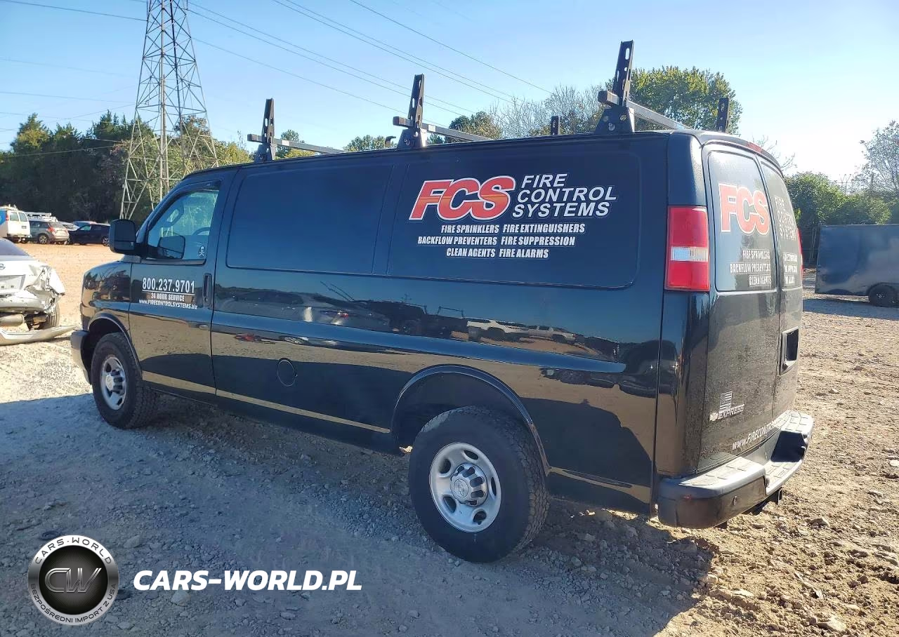 2019 Chevrolet Express G2500 VIN:1GCWGAFG5K1239654 - 2