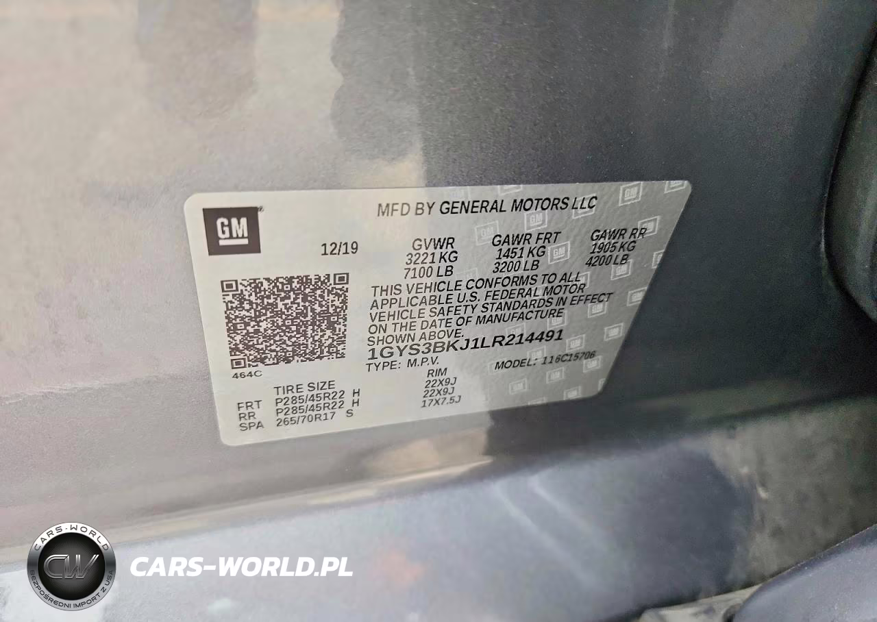 2020 Cadillac Escalade 2Wd Luxury VIN:1GYS3BKJ1LR214491 - 13