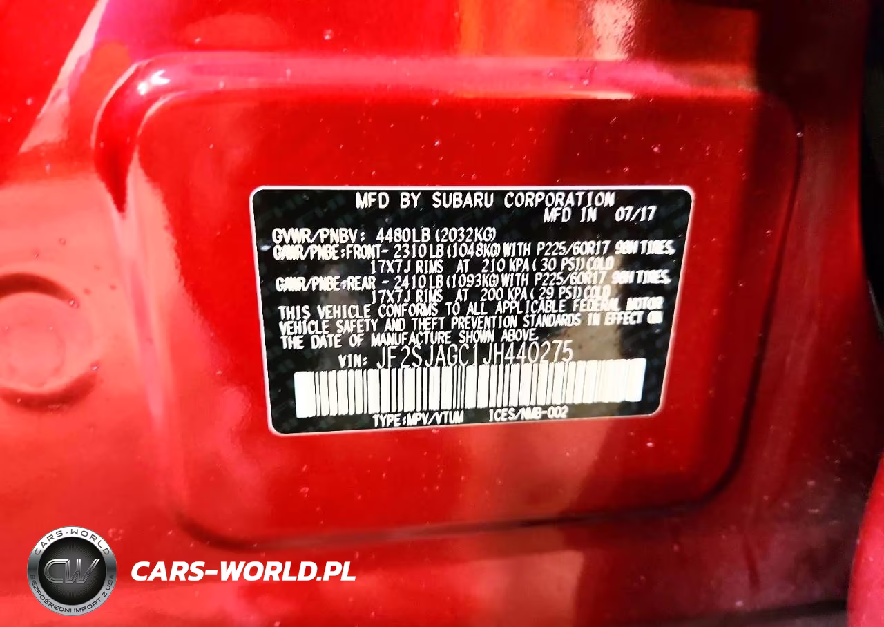 2018 Subaru Forester 2.5I Premium VIN:JF2SJAGC1JH440275 - 13