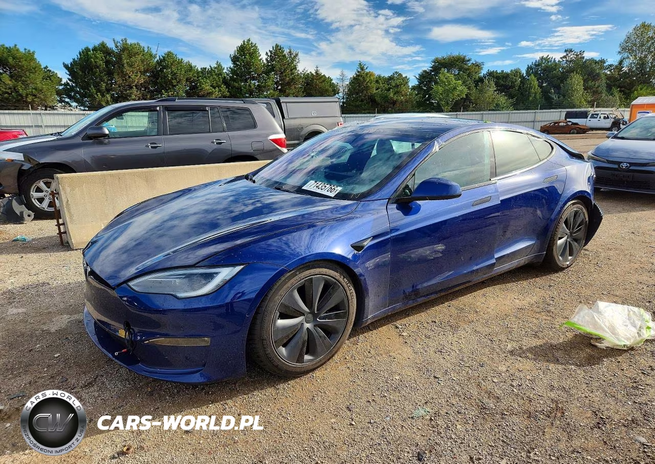 2022 Tesla Model S VIN:5YJSA1E57NF491403 - 1