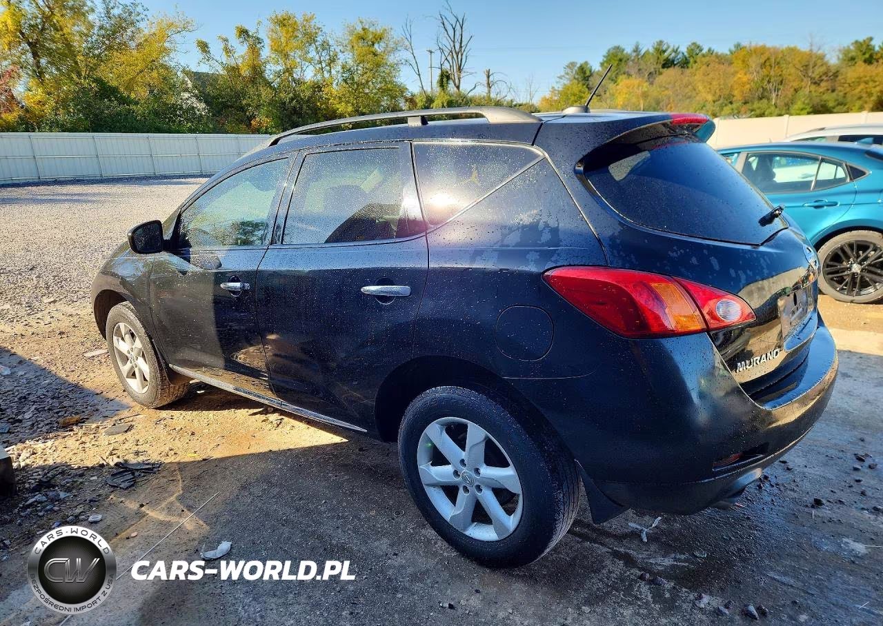 2010 Nissan Murano S VIN:JN8AZ1MW7AW139494 - 2