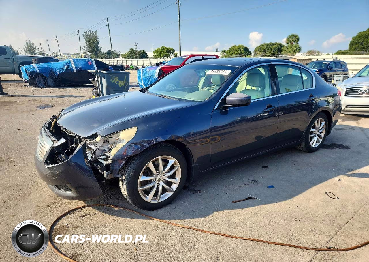 2009 Infiniti G37 Sedan Base VIN:JNKCV61E49M304786 - 1