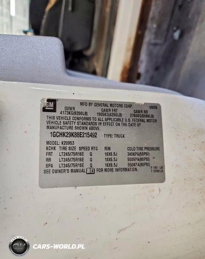 2008 Chevrolet Silverado K2500 Heavy Duty VIN:1GCHK29K88E215492 - 12