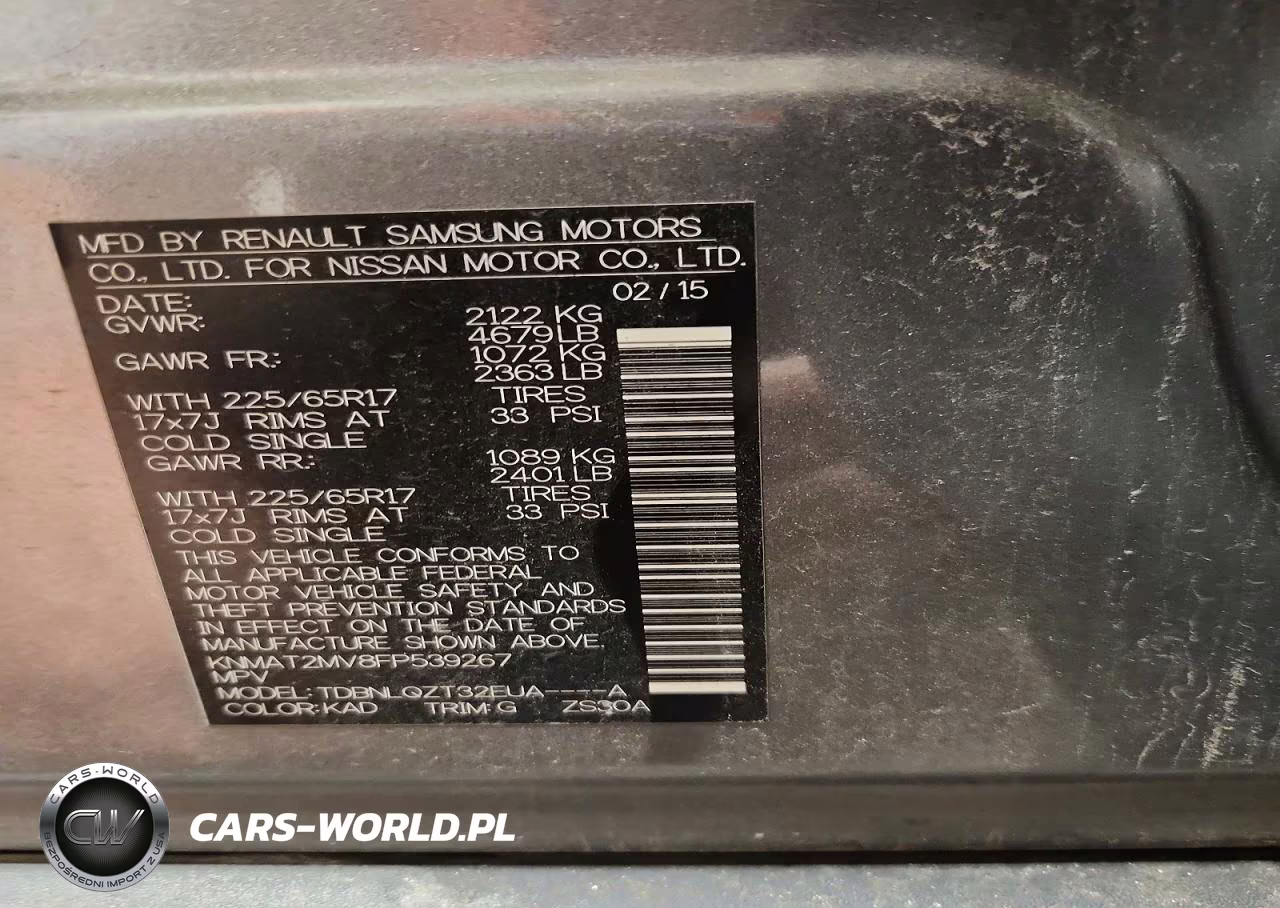 2015 Nissan Rogue Sv VIN:KNMAT2MV8FP539267 - 13