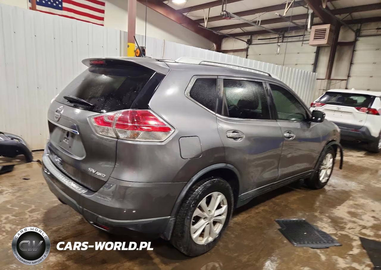 2015 Nissan Rogue Sv VIN:KNMAT2MV8FP539267 - 3
