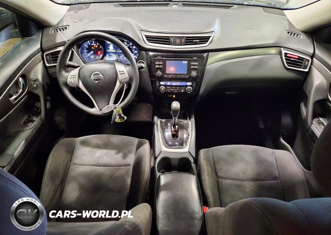 2015 Nissan Rogue Sv VIN:KNMAT2MV8FP539267 - 8