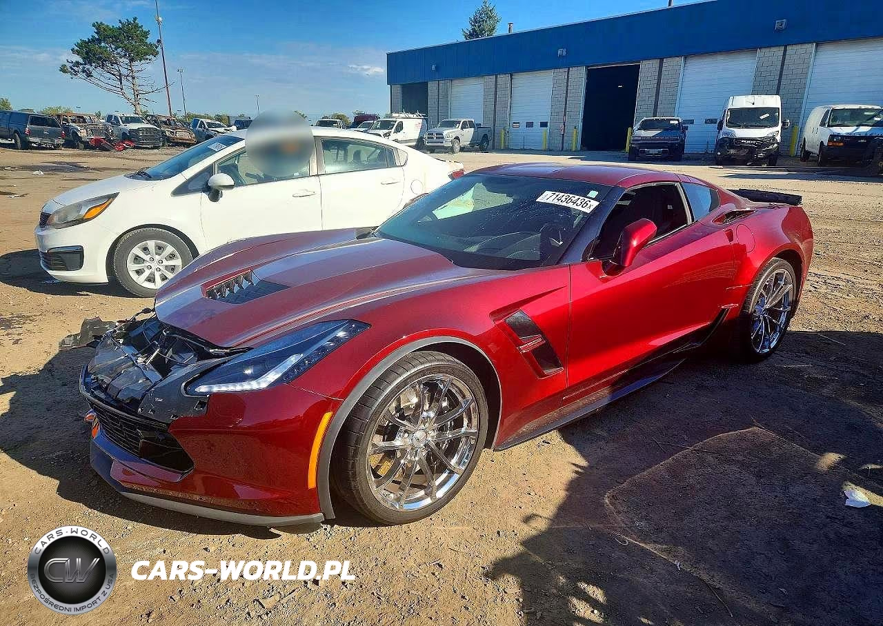 2019 Chevrolet Corvette Grand Sport 2Lt VIN:1G1YY2D72K5104681 - 1