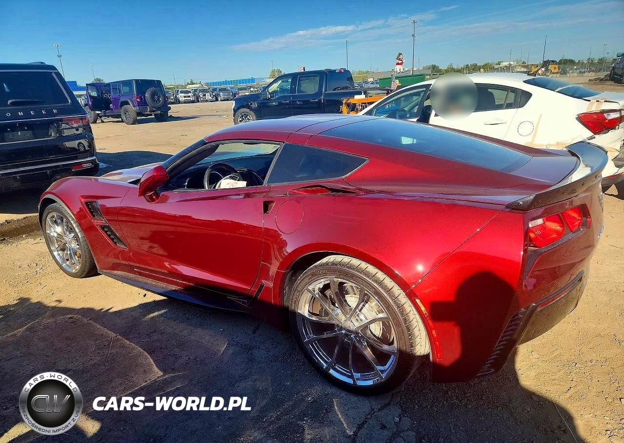 2019 Chevrolet Corvette Grand Sport 2Lt VIN:1G1YY2D72K5104681 - 2