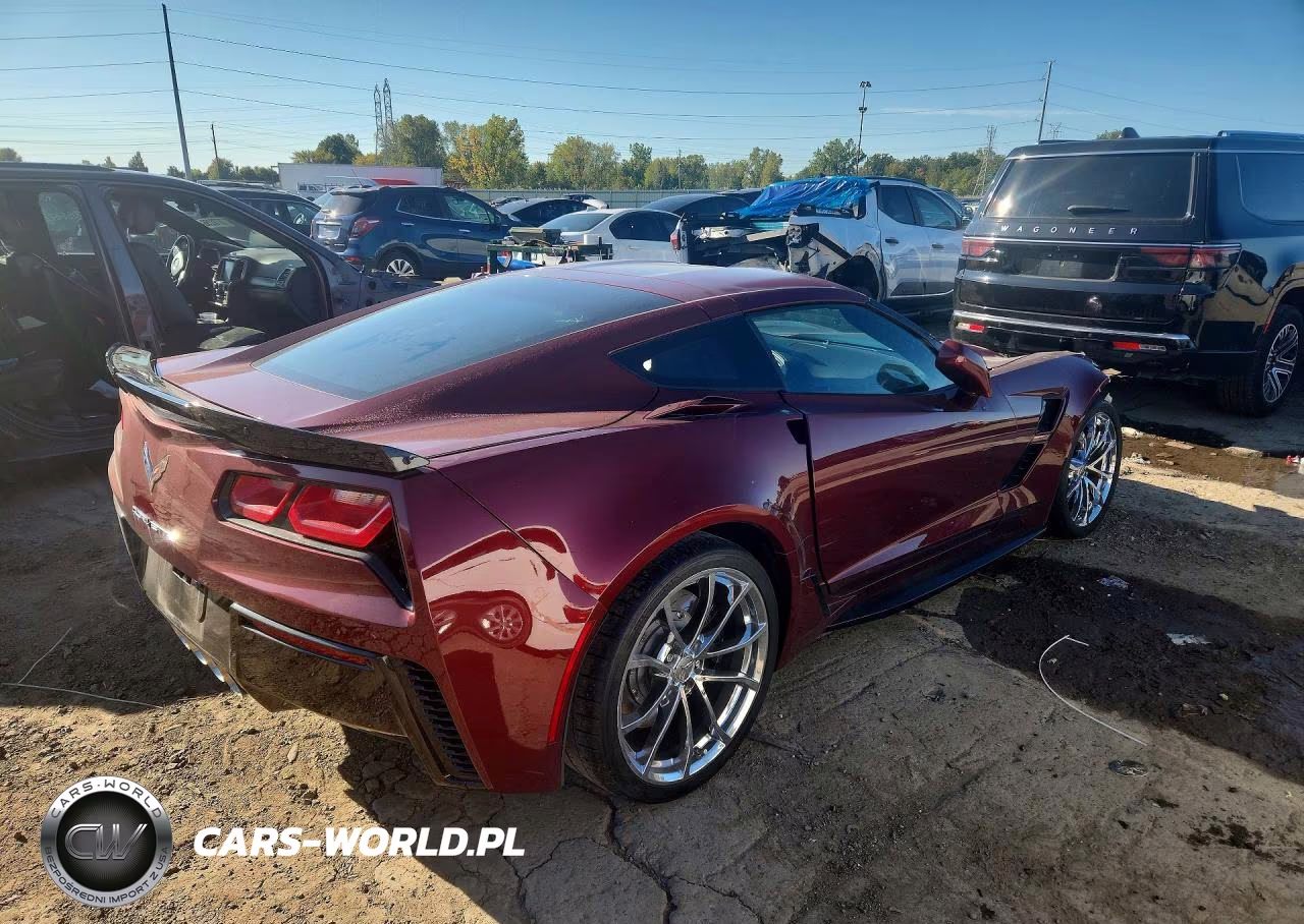 2019 Chevrolet Corvette Grand Sport 2Lt VIN:1G1YY2D72K5104681 - 3