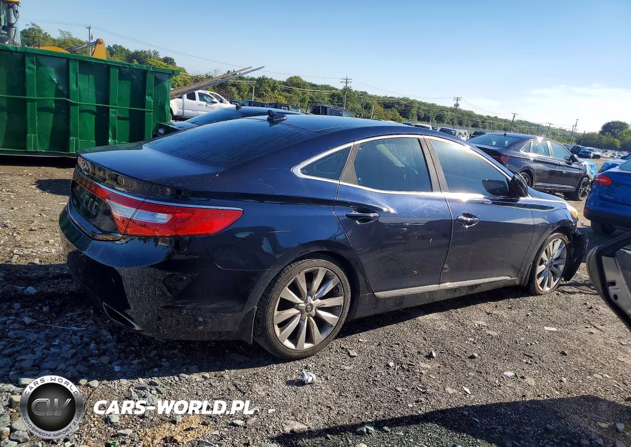 2013 Hyundai Azera Base VIN:KMHFH4JG2DA255637 - 3