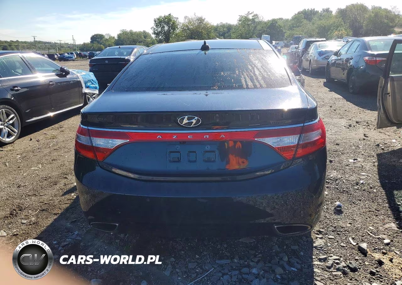 2013 Hyundai Azera Base VIN:KMHFH4JG2DA255637 - 6