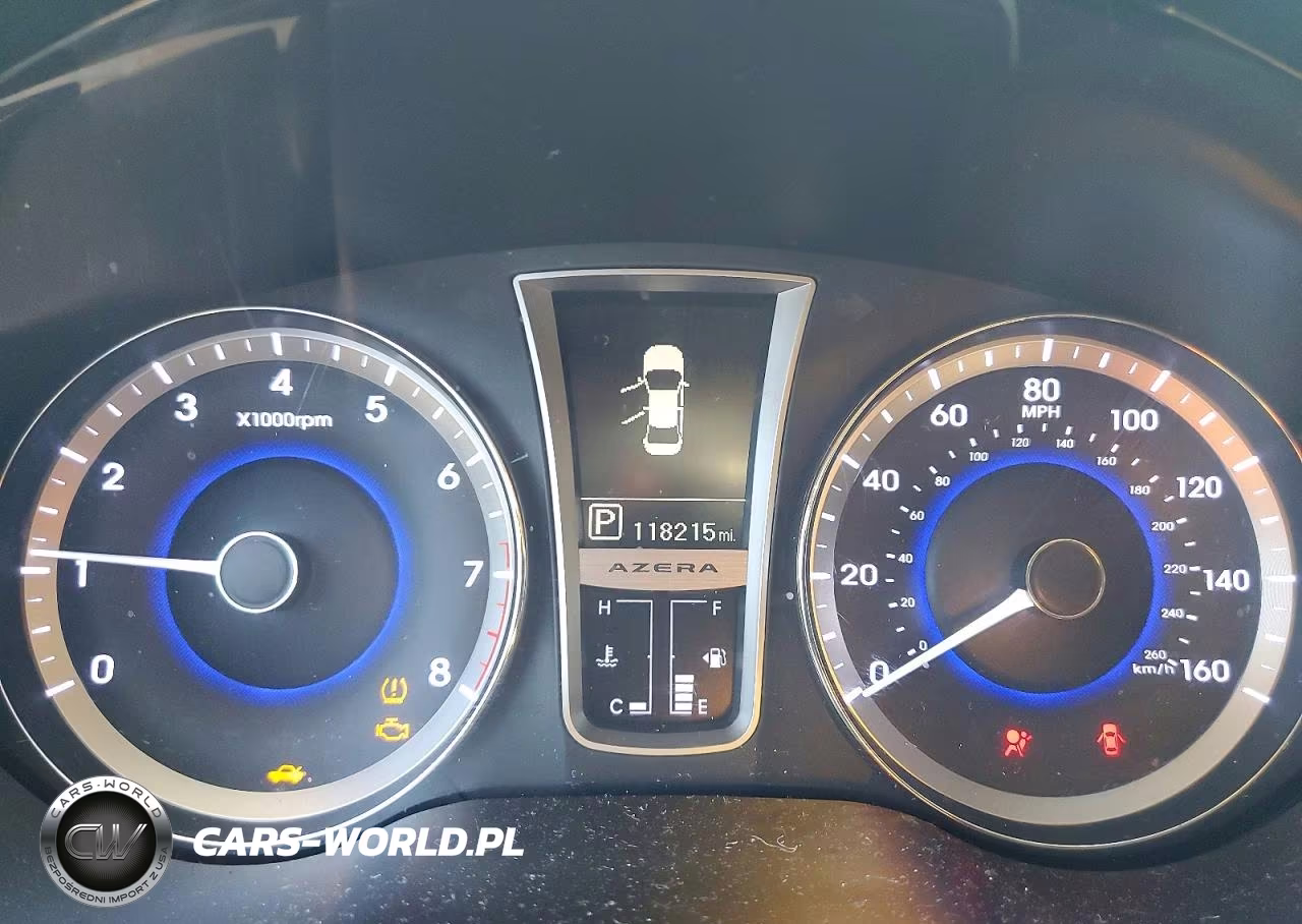 2013 Hyundai Azera Base VIN:KMHFH4JG2DA255637 - 9