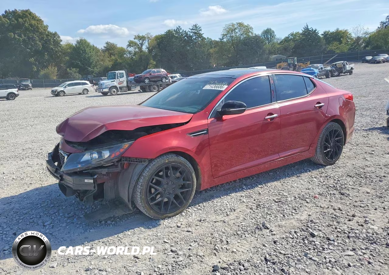 2012 Kia Optima Sx VIN:5XXGR4A6XCG088251 - 1