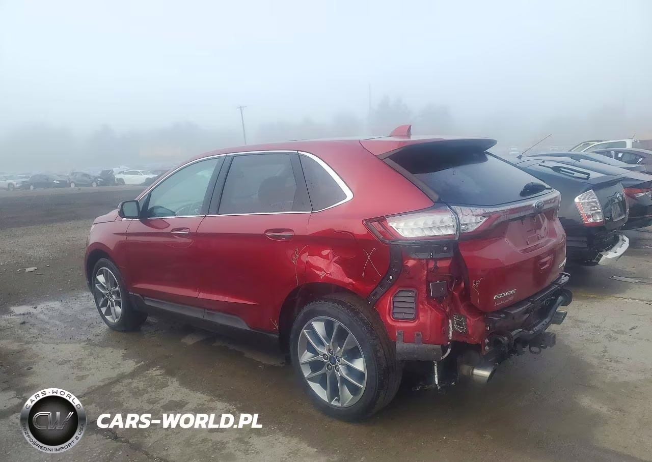 2016 Ford Edge Titanium VIN:2FMPK4K92GBB71283 - 2