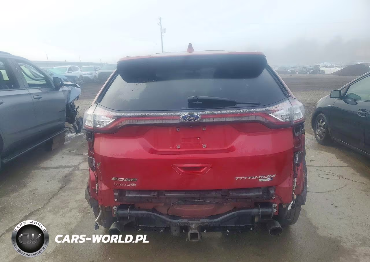 2016 Ford Edge Titanium VIN:2FMPK4K92GBB71283 - 6