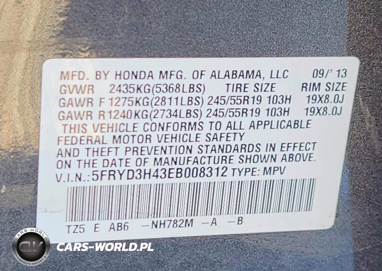 2014 Acura Mdx Technology VIN:5FRYD3H43EB008312 - 13