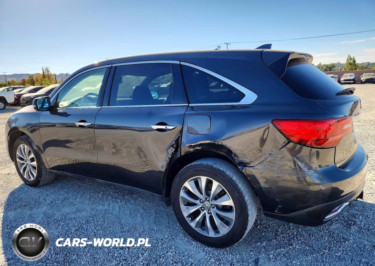2014 Acura Mdx Technology VIN:5FRYD3H43EB008312 - 2