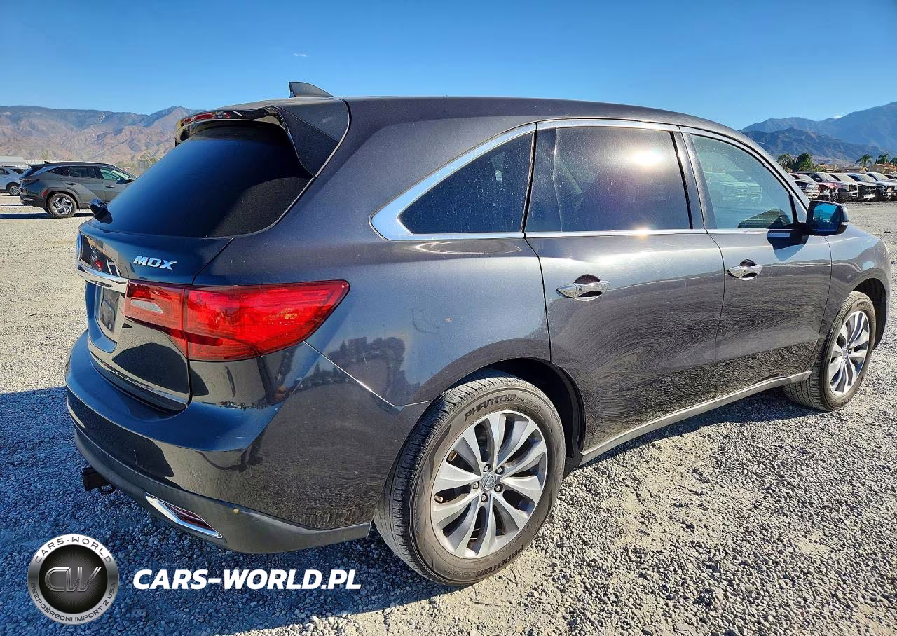 2014 Acura Mdx Technology VIN:5FRYD3H43EB008312 - 3