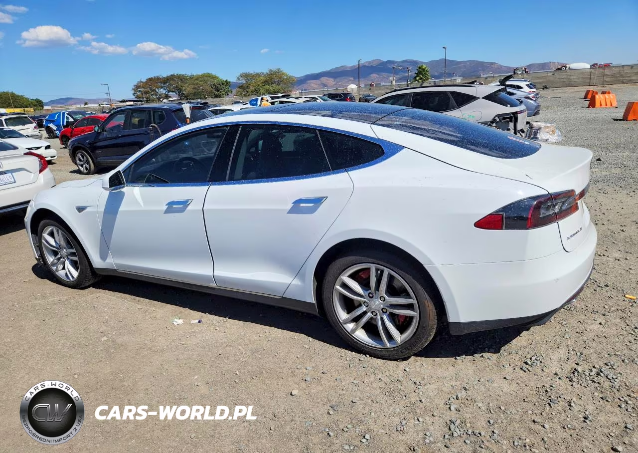 2014 Tesla Model S VIN:5YJSA1S11EFP47911 - 2