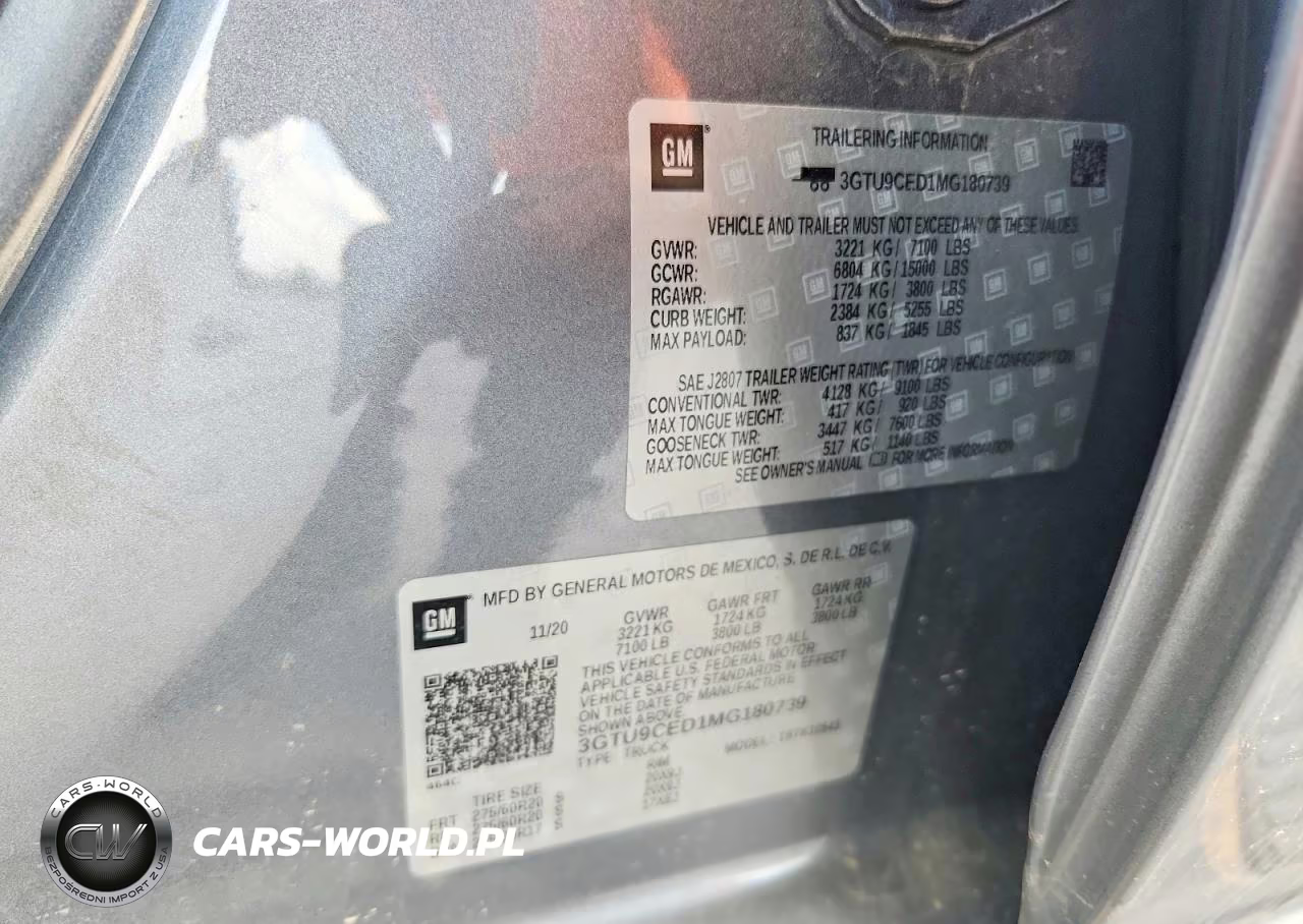 2021 GMC Sierra K1500 Elevation VIN:3GTU9CED1MG180739 - 12