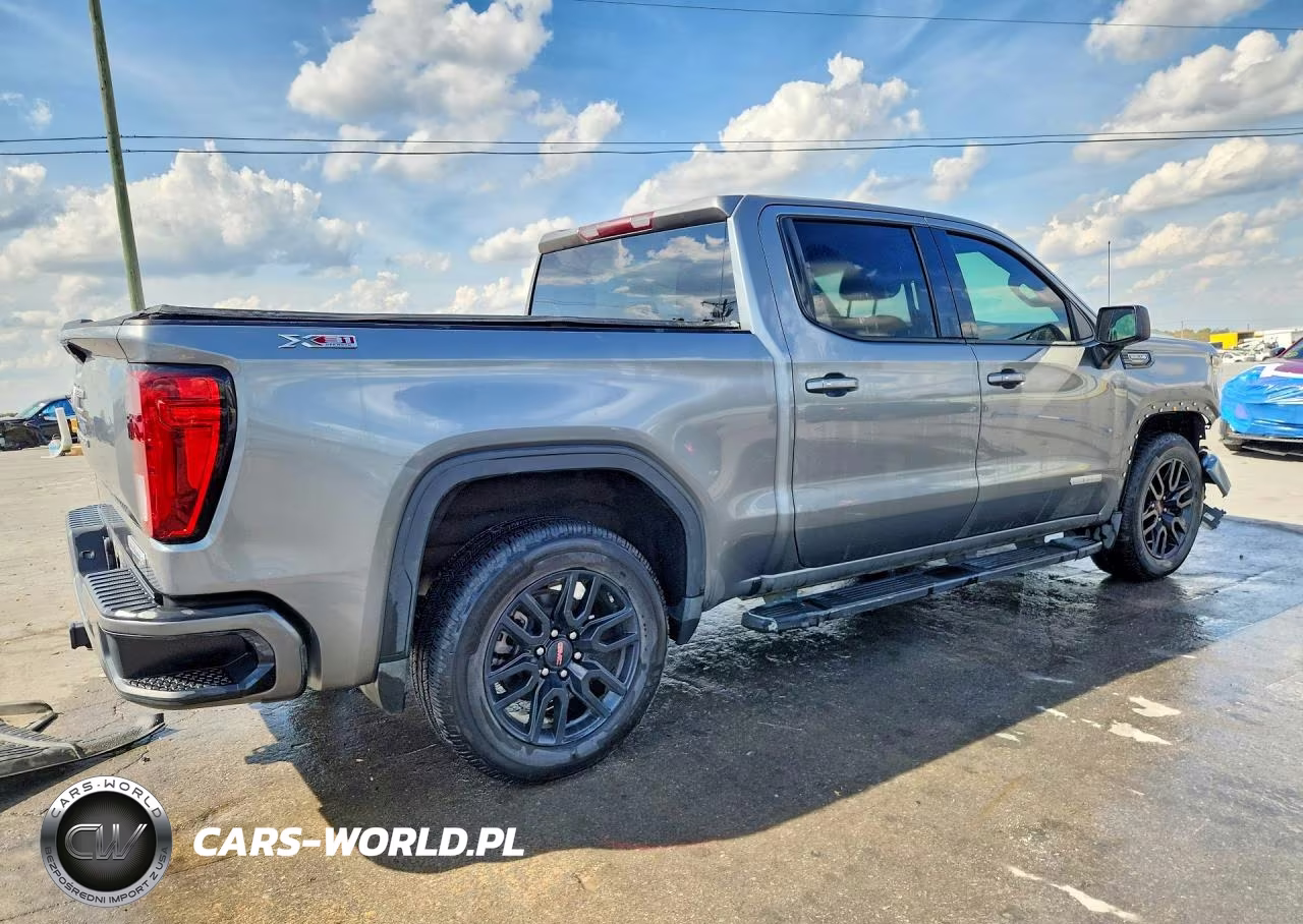 2021 GMC Sierra K1500 Elevation VIN:3GTU9CED1MG180739 - 3