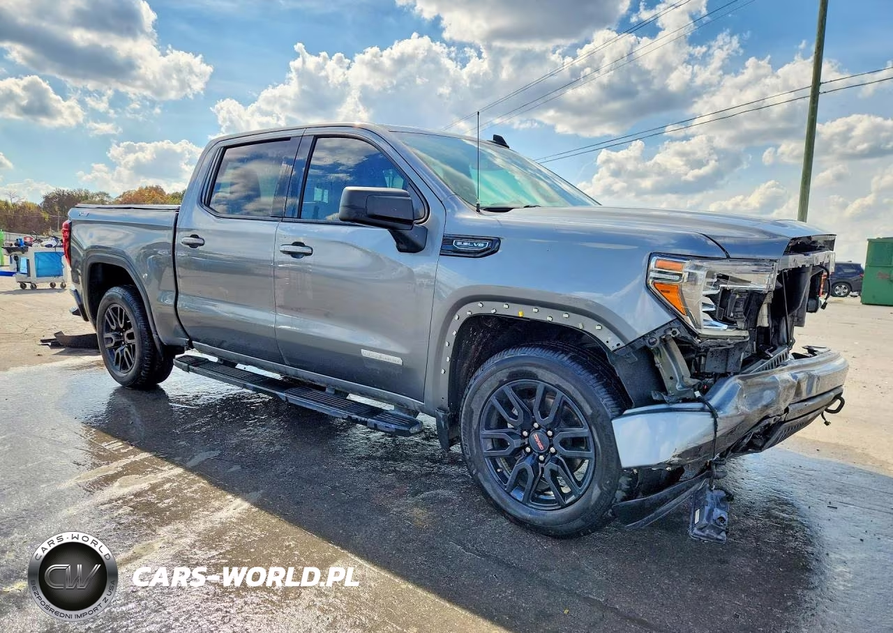 2021 GMC Sierra K1500 Elevation VIN:3GTU9CED1MG180739 - 4