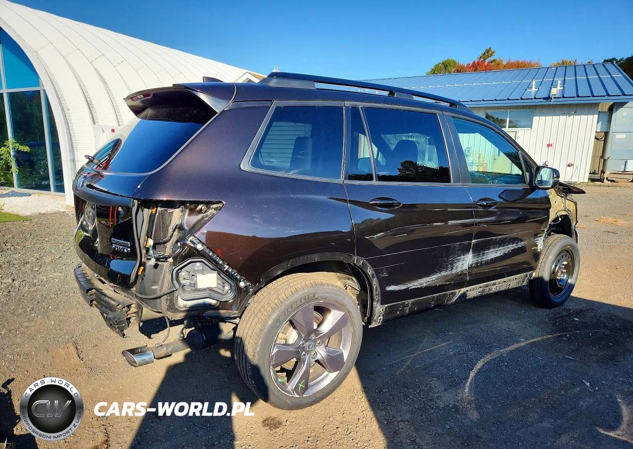 2020 Honda Passport Touring VIN:5FNYF8H98LB009604 - 3