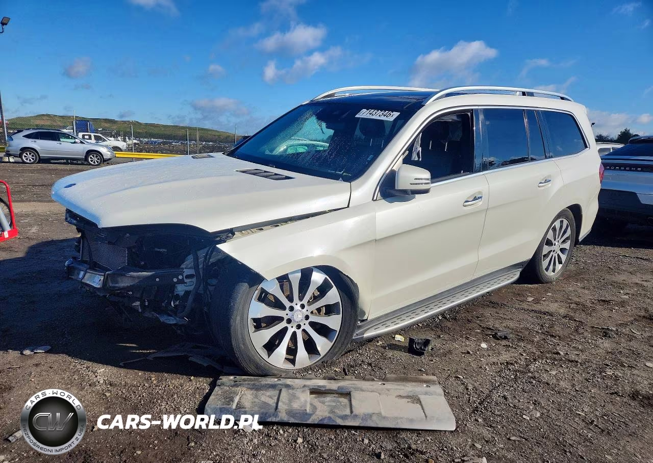 2017 Mercedes-Benz Gls 450 4Matic VIN:4JGDF6EE8HA788566 - 1