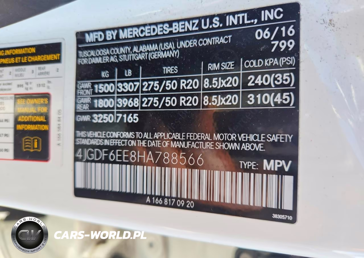 2017 Mercedes-Benz Gls 450 4Matic VIN:4JGDF6EE8HA788566 - 14